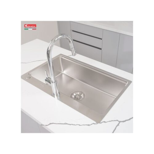 Chậu rửa bát chống xước Konox Top Mount Sink KN8151TS Dekor Basic (2)