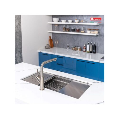 Chậu rửa bát chống xước Konox Workstation Sink – Undermount Sink KN8644SU Dekor 5 Chậu rửa bát chống xước Konox Workstation Sink – Undermount Sink KN8644SU Dekor (3)