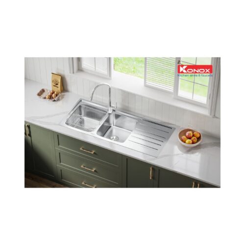 Chậu rửa bát Konox European sink Artusi KS11650 1D – Bàn trái 5 Chậu rửa bát Konox European sink Artusi KS11650 1D – Bàn trái (3)