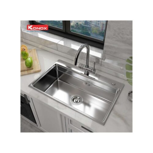 Chậu rửa bát Konox Overmount Sink KN7548SO 5 Chậu rửa bát Konox Overmount Sink KN7548SO (3)