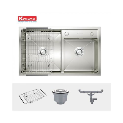Chậu rửa bát Konox Overmount Sink KN7847DO 4 Chậu rửa bát Konox Overmount Sink KN7847DO(2)