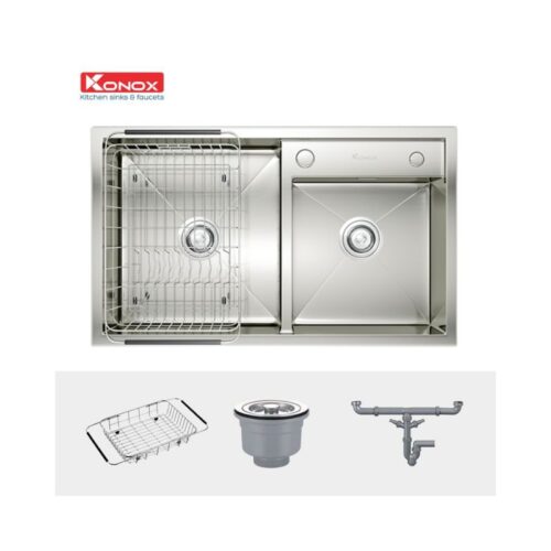 Chậu rửa bát Konox Overmount Sink KN8248DO 4 Chậu rửa bát Konox Overmount Sink KN8248DO (2)