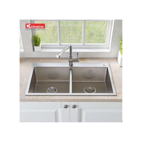 Chậu rửa bát Konox Overmount Sink KN8248DOB 5 Chậu rửa bát Konox Overmount Sink KN8248DOB(3)