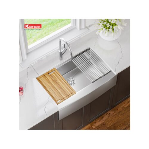 Chậu rửa bát Konox Workstation Sink – Apron Sink KN8051AS Curve (3)