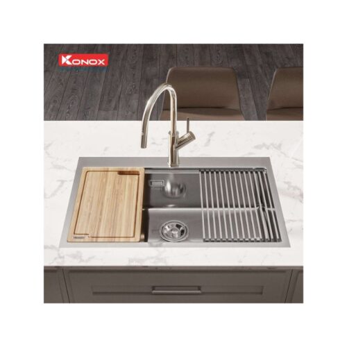 Chậu rửa bát Konox Workstation Sink – Topmount Sink KN8050TS 5 Chậu rửa bát Konox Workstation Sink – Topmount Sink KN8050TS (3)
