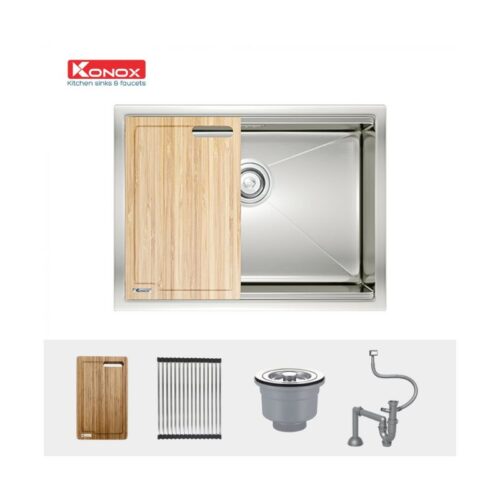 Chậu rửa bát Konox Workstation Sink – Undermount Sink KN6046SU 4 Chậu rửa bát Konox Workstation Sink – Undermount Sink KN6046SU(2)