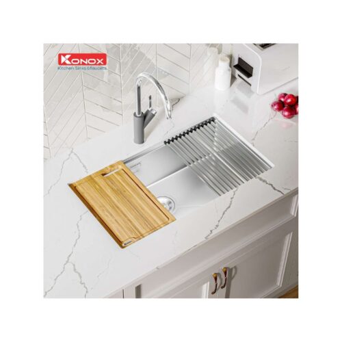 Chậu rửa bát Konox Workstation Sink – Undermount Sink KN8046SU 5 Chậu rửa bát Konox Workstation Sink – Undermount Sink KN8046SU (3)