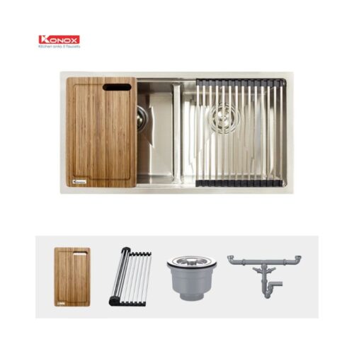 Chậu rửa bát Konox Workstation Sink – Undermount Sink KN8745DUB 4 Chậu rửa bát Konox Workstation Sink – Undermount Sink KN8745DUB(2)