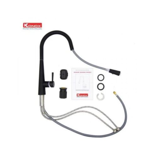 Vòi rửa bát dây rút Konox KN1901B