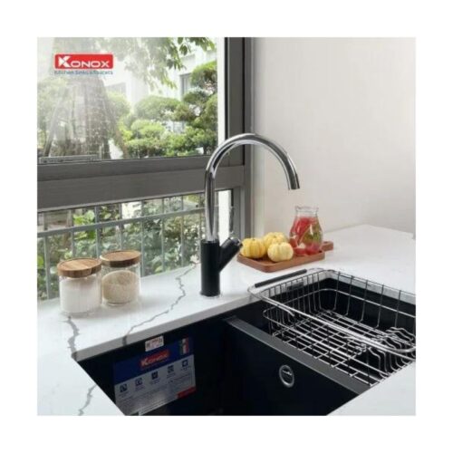 Vòi rửa bát Konox Modo Black