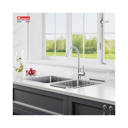 Vòi rửa bát nóng lạnh Konox Rio 4 Vòi rửa bát nóng lạnh Konox Rio