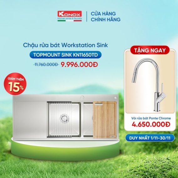 “THÁNG GẮN KẾT - KONOX SALE HẾT MÌNH”- Bùng nổ siêu ưu đãi tháng 11 10 KS11650 TD