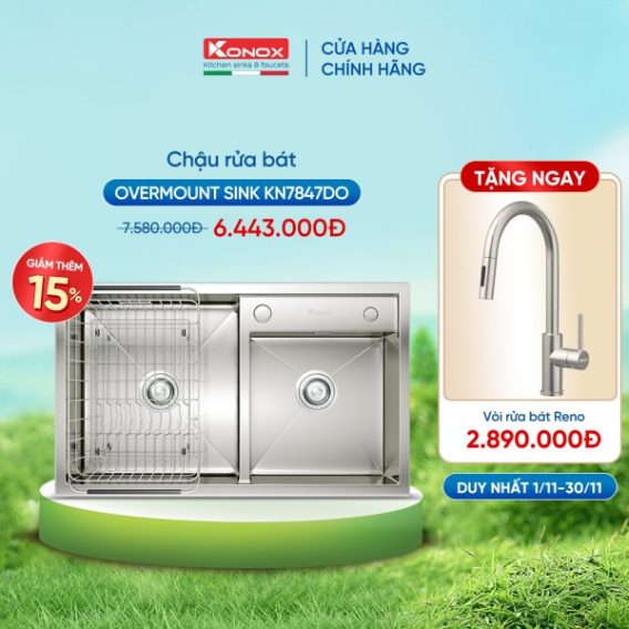 “THÁNG GẮN KẾT - KONOX SALE HẾT MÌNH”- Bùng nổ siêu ưu đãi tháng 11 8 KN7847DO