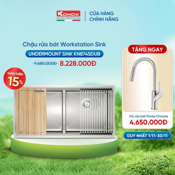 “THÁNG GẮN KẾT - KONOX SALE HẾT MÌNH”- Bùng nổ siêu ưu đãi tháng 11 12 KN8745DUB